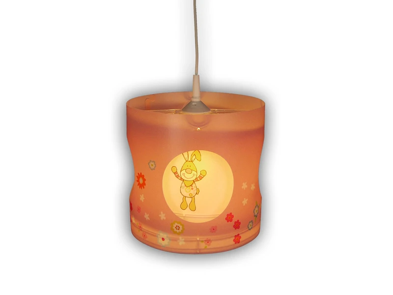 Niermann LED Kinderzimmer Deckenleuchte Lampenschirm Drehend Motiv Bungee Bunny 3 Niermann LED Kinderzimmer Deckenleuchte Lampenschirm Drehend Motiv Bungee Bunny