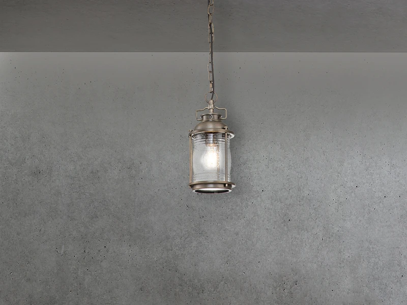 MeineWunschleuchte LED Kleine Industrial Pendelleuchte Für Innen & Außen, Bronze Ø15cm 5 MeineWunschleuchte LED Kleine Industrial Pendelleuchte Für Innen & Außen, Bronze Ø15cm – Bild 3