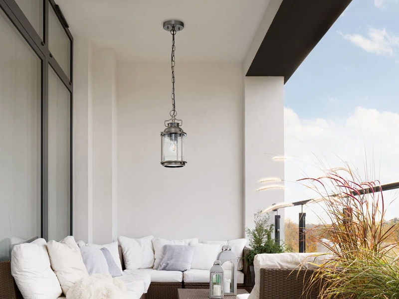 MeineWunschleuchte LED Kleine Industrial Pendelleuchte Für Innen & Außen, Bronze Ø15cm 8 MeineWunschleuchte LED Kleine Industrial Pendelleuchte Für Innen & Außen, Bronze Ø15cm – Bild 6