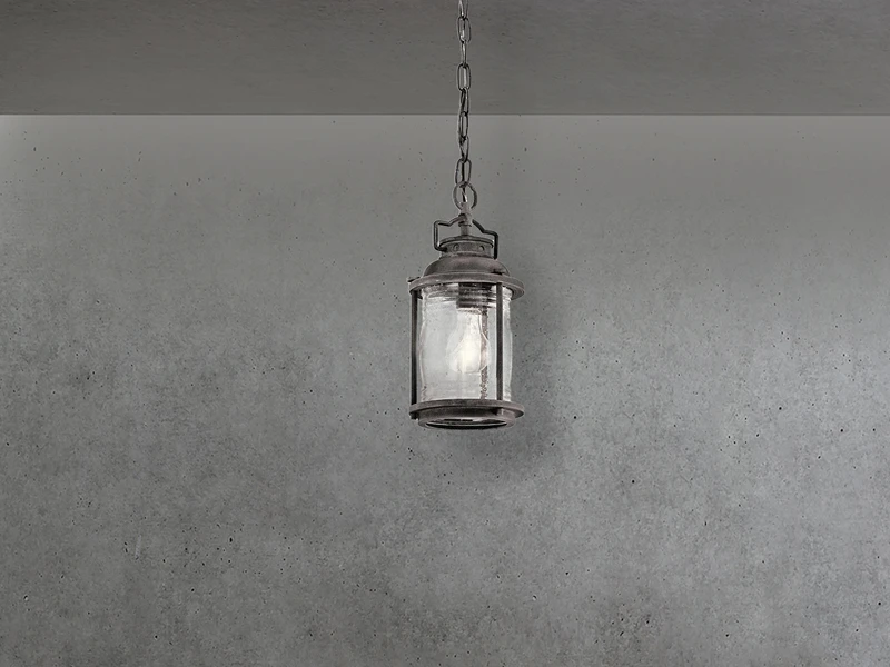 MeineWunschleuchte LED Kleine Industrial Pendelleuchte Für Innen & Außen, Anthrazit Ø15cm 5 MeineWunschleuchte LED Kleine Industrial Pendelleuchte Für Innen & Außen, Anthrazit Ø15cm – Bild 3