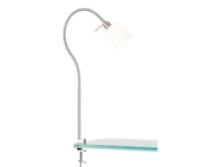MeineWunschleuchte LED Klemmlampe Mit Leinen Lampenschirm Weiß & Schwanenhals 6 MeineWunschleuchte LED Klemmlampe Mit Leinen Lampenschirm Weiß & Schwanenhals -Bestes Beleuchtungs Geschäft led klemmlampe mit leinen lampenschirm weiss schwa 1