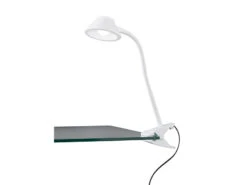 Reality Leuchten LED Klemmleuchte BERRY Flexarm, Kunststoff Weiß, Höhe 26cm -Bestes Beleuchtungs Geschäft led klemmleuchte berry flexarm kunststoff weiss ho 1