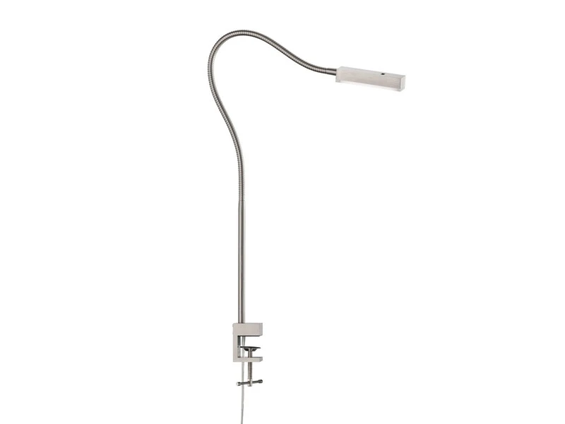 Fischer & Honsel LED Klemmleuchte RAIK Dimmbar, Schwanenhals Leselampe 4 Fischer & Honsel LED Klemmleuchte RAIK Dimmbar, Schwanenhals Leselampe – Bild 2