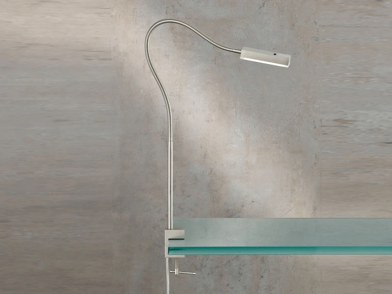 Fischer & Honsel LED Klemmleuchte RAIK Dimmbar, Schwanenhals Leselampe 5 Fischer & Honsel LED Klemmleuchte RAIK Dimmbar, Schwanenhals Leselampe – Bild 3