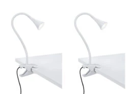 Reality Leuchten LED Klemmleuchten 2er SET 1 Flammig Kunststoff Schwanenhalslampe In Weiß 8 Reality Leuchten LED Klemmleuchten 2er SET 1 Flammig Kunststoff Schwanenhalslampe In Weiß -Bestes Beleuchtungs Geschäft led klemmleuchten 2er set 1 flammig kunststoff sch 1