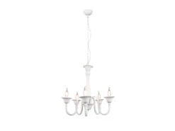 MeineWunschleuchte LED Kronleuchter Im Landhausstil, 5-flammig Stehend Ø 56cm, Weiß 12 MeineWunschleuchte LED Kronleuchter Im Landhausstil, 5-flammig Stehend Ø 56cm, Weiß -Bestes Beleuchtungs Geschäft led kronleuchter im landhausstil 5 flammig stehend 1