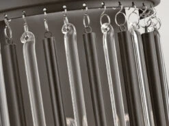 MeineWunschleuchte LED Kronleuchter Mehrflammig Mit Filigranem Kristall Glas, Braun, Bis 3,75m Lang -Bestes Beleuchtungs Geschäft led kronleuchter mehrflammig mit filigranem krista 9