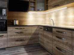 REV LED Küchen Unterbauleuchten FLEXLIGHT Flach Für Eckmontage, Gesamtlänge 67cm -Bestes Beleuchtungs Geschäft led kuechen unterbauleuchten flexlight flach fuer 1 7