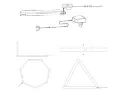 REV LED Küchen Unterbauleuchten SET Flach Für Eckmontage, Gesamtlänge 90cm 15 REV LED Küchen Unterbauleuchten SET Flach Für Eckmontage, Gesamtlänge 90cm -Bestes Beleuchtungs Geschäft led kuechen unterbauleuchten set flach fuer eckmon 5