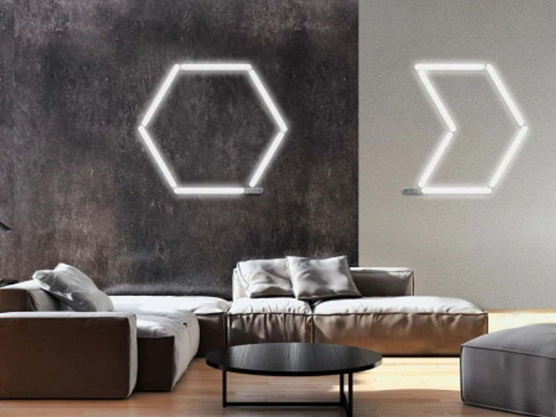 REV LED Küchen Unterbauleuchten SET Flach Für Eckmontage, Gesamtlänge 90cm 10 REV LED Küchen Unterbauleuchten SET Flach Für Eckmontage, Gesamtlänge 90cm – Bild 8