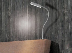 Fischer & Honsel LED Leseleuchte RAIK Dimmbar, Schwanenhals Bettleuchte Zum Anschrauben -Bestes Beleuchtungs Geschäft led leseleuchte raik dimmbar schwanenhals bettleuc 6