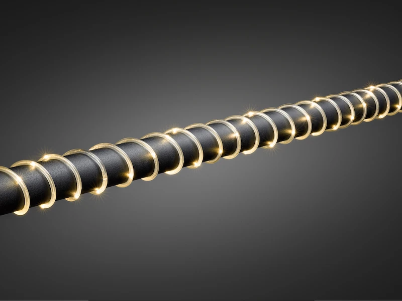 Konstsmide LED Mini Lichterschlauch, Lichtsensor & 6/9h Timer, Batteriebetrieb, IP44, 10m 4 Konstsmide LED Mini Lichterschlauch, Lichtsensor & 6/9h Timer, Batteriebetrieb, IP44, 10m – Bild 2