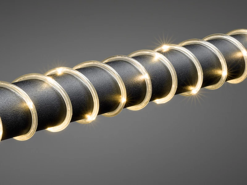 Konstsmide LED Mini Lichterschlauch, Lichtsensor & 6/9h Timer, Batteriebetrieb, IP44, 10m 5 Konstsmide LED Mini Lichterschlauch, Lichtsensor & 6/9h Timer, Batteriebetrieb, IP44, 10m – Bild 3