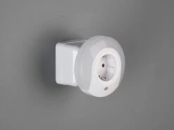 MeineWunschleuchte LED Nachtlichter 2er SET Plug-in Mit Steckdose & Dämmerungssensor - Ø 9cm -Bestes Beleuchtungs Geschäft led nachtlichter 2er set plug in mit steckdose dae 7