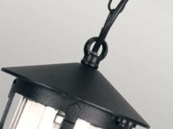 MeineWunschleuchte LED Outdoor Pendelleuchte Aus Alu Im Landhausstil, Schwarz Ø15cm -Bestes Beleuchtungs Geschäft led outdoor pendelleuchte aus alu im landhausstil 1 3