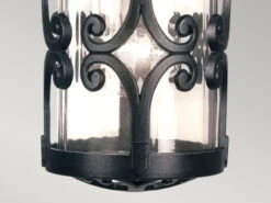 MeineWunschleuchte LED Outdoor Pendelleuchte Aus Alu Im Landhausstil, Schwarz Ø15cm -Bestes Beleuchtungs Geschäft led outdoor pendelleuchte aus alu im landhausstil 1 5