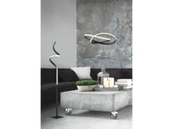 Reality Leuchten LED Pendelleuchte COURSE Schwarz, Stufen Dimmer Ø60cm, 3000K Warmweiß -Bestes Beleuchtungs Geschäft led pendelleuchte course schwarz stufen dimmer 60c 8