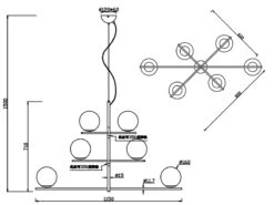 MeineWunschleuchte LED Pendelleuchte Mehrflammig In Messing Matt Mit 6 Glaskugeln Weiß 15 MeineWunschleuchte LED Pendelleuchte Mehrflammig In Messing Matt Mit 6 Glaskugeln Weiß -Bestes Beleuchtungs Geschäft led pendelleuchte mehrflammig in messing matt mit 1 6