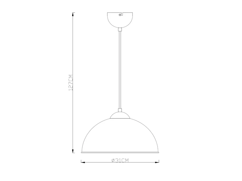MeineWunschleuchte LED Pendelleuchte Mit Metall Lampenschirm Schwarz Innen Gold Ø31cm 8 MeineWunschleuchte LED Pendelleuchte Mit Metall Lampenschirm Schwarz Innen Gold Ø31cm – Bild 6