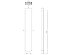 Trio Leuchten LED Pollerleuchte 3er Set Anthrazit Höhe 100cm IP54 - Außenleuchten Wegeleuchten -Bestes Beleuchtungs Geschäft led pollerleuchte 3er set anthrazit hoehe 100cm ip 4