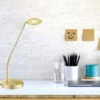 Fischer & Honsel LED Schreibtischlampe DENT Messing Mit Dimmer - Höhe 60cm 2 Fischer & Honsel LED Schreibtischlampe DENT Messing Mit Dimmer - Höhe 60cm -Bestes Beleuchtungs Geschäft led schreibtischlampe dent messing mit dimmer hoeh