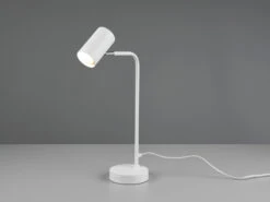 MeineWunschleuchte LED Schreibtischlampe In Weiß Matt, Spot Schwenkbar, Höhe 45cm 11 MeineWunschleuchte LED Schreibtischlampe In Weiß Matt, Spot Schwenkbar, Höhe 45cm -Bestes Beleuchtungs Geschäft led schreibtischlampe in weiss matt spot schwenkba 2