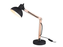 MeineWunschleuchte LED Schreibtischleuchte Holz & Metall Schwarz - Höhe 50cm 10 MeineWunschleuchte LED Schreibtischleuchte Holz & Metall Schwarz - Höhe 50cm -Bestes Beleuchtungs Geschäft led schreibtischleuchte holz metall schwarz hoehe 1 1