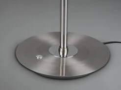 Trio Leuchten LED Schreibtischleuchte MONZA Dimmbar Mit Flexarm, Höhe 57cm, Silber -Bestes Beleuchtungs Geschäft led schreibtischleuchte monza dimmbar mit flexarm 1 17