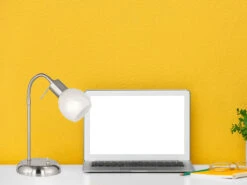 MeineWunschleuchte LED Schreibtischleuchte Silber Glas Alabaster Flexgelenk, 40cm Hoch -Bestes Beleuchtungs Geschäft led schreibtischleuchte silber glas alabaster flex 4