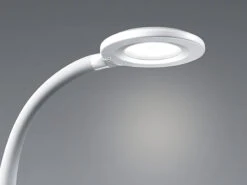 MeineWunschleuchte LED Schreibtischleuchten 2er SET Weiß, Flexgelenk & Touch Dimmer, 32cm Hoch -Bestes Beleuchtungs Geschäft led schreibtischleuchten 2er set weiss flexgelenk 1 5