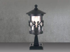 MeineWunschleuchte LED Sockel Laterne Aus Alu Im Landhausstil, Schwarz Höhe 34cm 12 MeineWunschleuchte LED Sockel Laterne Aus Alu Im Landhausstil, Schwarz Höhe 34cm -Bestes Beleuchtungs Geschäft led sockel laterne aus alu im landhausstil schwarz 2