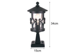 MeineWunschleuchte LED Sockel Laterne Aus Alu Im Landhausstil, Schwarz Höhe 34cm 17 MeineWunschleuchte LED Sockel Laterne Aus Alu Im Landhausstil, Schwarz Höhe 34cm -Bestes Beleuchtungs Geschäft led sockel laterne aus alu im landhausstil schwarz 7