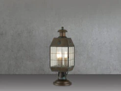 MeineWunschleuchte LED Sockelleuchte Im Antiken Landhausstil, Höhe 57cm -Bestes Beleuchtungs Geschäft led sockelleuchte im antiken landhausstil hoehe 57 2