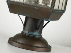 MeineWunschleuchte LED Sockelleuchte Im Antiken Landhausstil, Höhe 57cm -Bestes Beleuchtungs Geschäft led sockelleuchte im antiken landhausstil hoehe 57 7