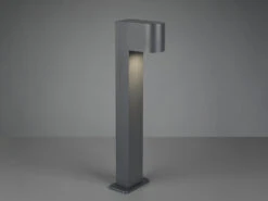 MeineWunschleuchte LED Sockelleuchte In Anthrazit Mit Erdspieß, Höhe 50cm -Bestes Beleuchtungs Geschäft led sockelleuchte in anthrazit mit erdspiess hoehe 2