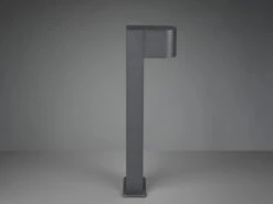 MeineWunschleuchte LED Sockelleuchte In Anthrazit Mit Erdspieß, Höhe 50cm -Bestes Beleuchtungs Geschäft led sockelleuchte in anthrazit mit erdspiess hoehe 7