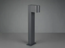 MeineWunschleuchte LED Sockelleuchte In Anthrazit Mit Erdspieß, Höhe 50cm -Bestes Beleuchtungs Geschäft led sockelleuchte in anthrazit mit erdspiess hoehe 8