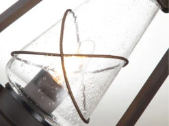 MeineWunschleuchte LED Sockelleuchte In Antiker Laternenoptik, Höhe 36cm -Bestes Beleuchtungs Geschäft led sockelleuchte in antiker laternenoptik hoehe 3 5