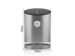 Smartwares LED Solar Außenwandleuchte Aus Edelstahl Mit Bewegungsmelder -Bestes Beleuchtungs Geschäft led solar aussenwandleuchte aus edelstahl mit bewe 2