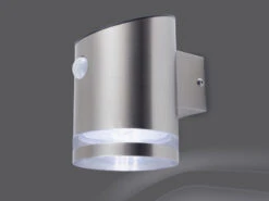 Smartwares LED Solar Außenwandleuchte Aus Edelstahl Mit Bewegungsmelder -Bestes Beleuchtungs Geschäft led solar aussenwandleuchte aus edelstahl mit bewe 3
