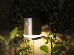 Smartwares LED Solar Außenwandleuchte Aus Edelstahl Mit Bewegungsmelder -Bestes Beleuchtungs Geschäft led solar aussenwandleuchte aus edelstahl mit bewe 4
