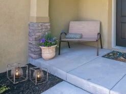 MeineWunschleuchte LED Solar Bodenleuchten, Würfel Mit Leuchtkugel Rauchfarbig Ø 20cm/25cm -Bestes Beleuchtungs Geschäft led solar bodenleuchten wuerfel mit leuchtkugel ra 4