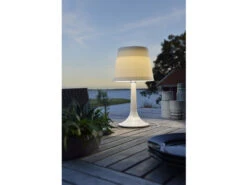 Konstsmide LED Solar Outdoor Tischleuchte ASSISI Aus Kunststoff Weiß, Höhe 36cm -Bestes Beleuchtungs Geschäft led solar outdoor tischleuchte assisi aus kunststo 13