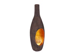 Globo LED Solar Tischleuchte In Rattanoptik Mit Glaskugel, Höhe 45,5cm -Bestes Beleuchtungs Geschäft led solar tischleuchte in rattanoptik mit glaskuge 1