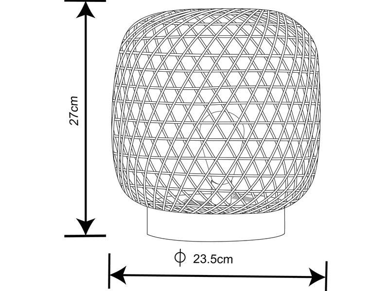 MeineWunschleuchte LED Solar Tischleuchten 2er SET Aus Bambus Korbgeflecht, Höhe 27cm 5 MeineWunschleuchte LED Solar Tischleuchten 2er SET Aus Bambus Korbgeflecht, Höhe 27cm – Bild 3