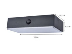 MeineWunschleuchte LED Solar Wandleuchte 2er SET Up And Down, Bewegungsmelder, Per App Steuerbar -Bestes Beleuchtungs Geschäft led solar wandleuchte 2er set up and down bewegung 3