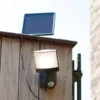 Lutec LED Solar Wandleuchte SUNSHINE Mit Bewegungsmelder IP54, Breite 12cm -Bestes Beleuchtungs Geschäft led solar wandleuchte sunshine mit bewegungsmelder 6