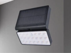 Lutec LED Solar Wandleuchte TUDA 18x19cm Bewegungsmelder, Per App Steuerbar -Bestes Beleuchtungs Geschäft led solar wandleuchte tuda 18x19cm bewegungsmelder 2