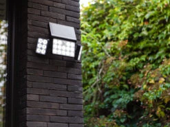 Lutec LED Solar Wandleuchte TUDA 32x21cm Bewegungsmelder, Per App Steuerbar -Bestes Beleuchtungs Geschäft led solar wandleuchte tuda 32x21cm bewegungsmelder 4