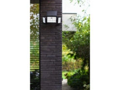 Lutec LED Solar Wandleuchte TUDA 32x21cm Bewegungsmelder, Per App Steuerbar -Bestes Beleuchtungs Geschäft led solar wandleuchte tuda 32x21cm bewegungsmelder 8